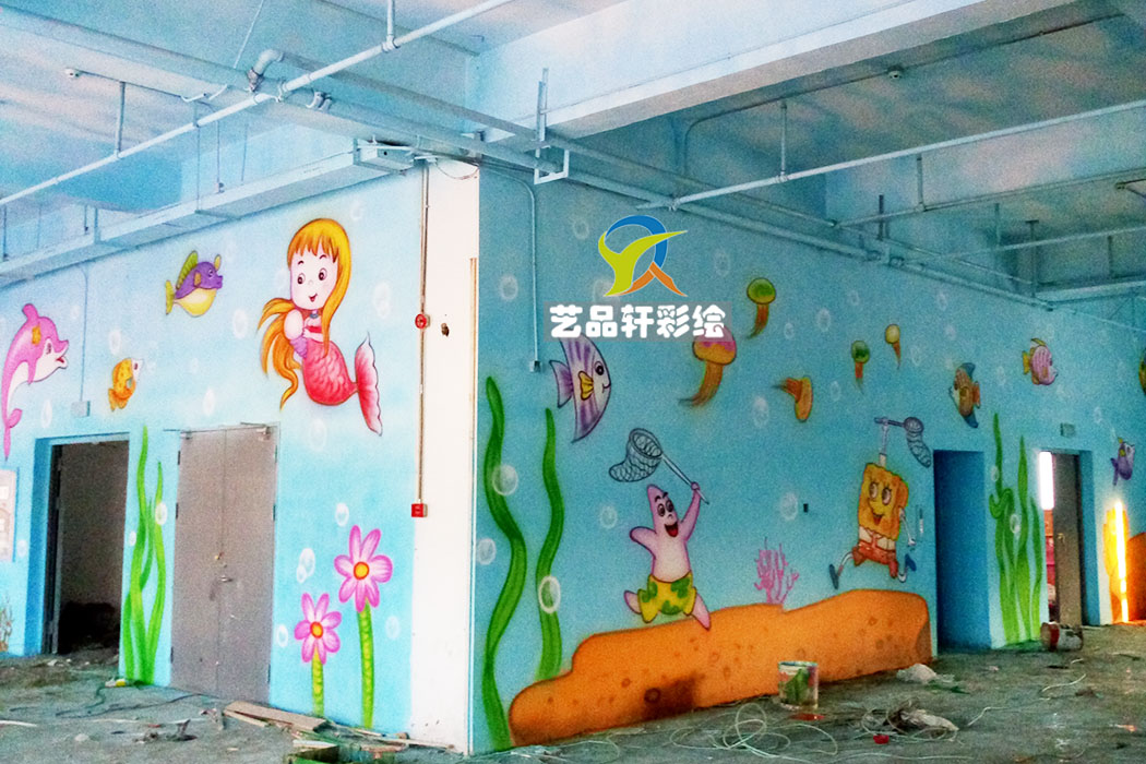 游乐园彩绘