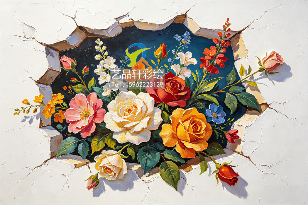 苏州3D墙体彩绘 苏州3D墙体彩绘