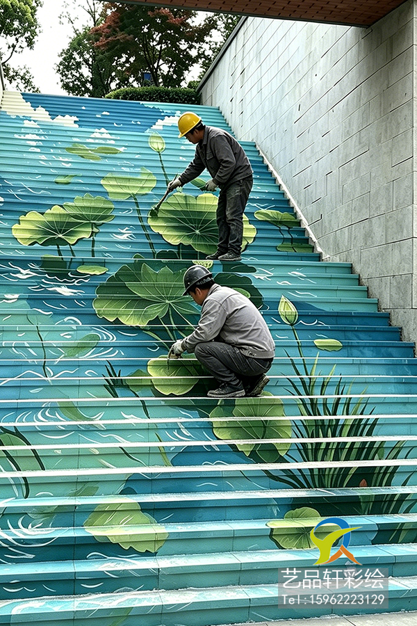 苏州3D楼梯立体画