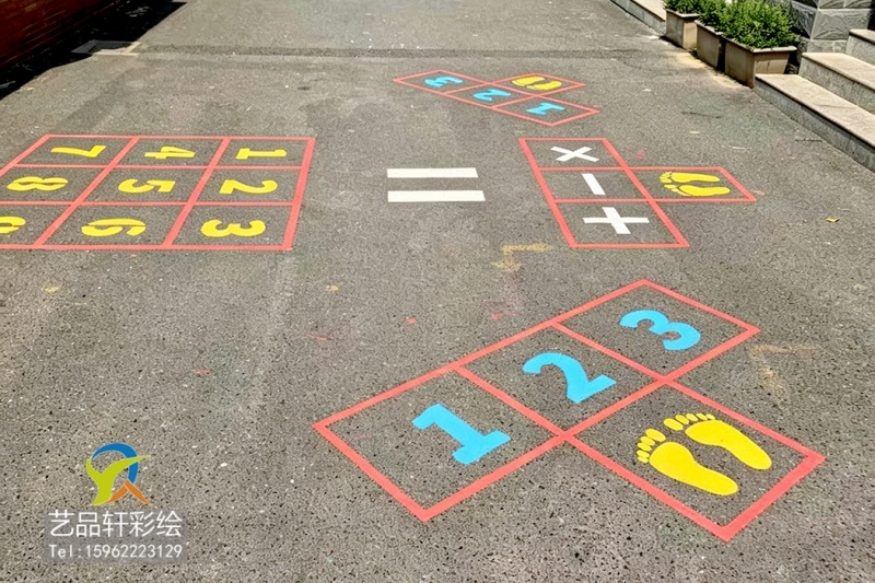 苏州地面彩绘